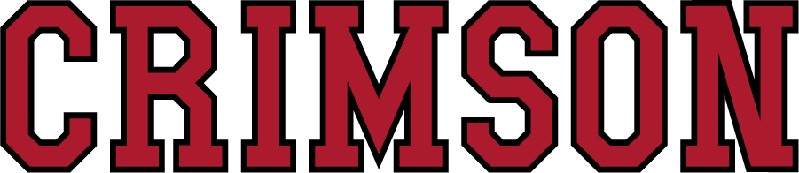 Harvard Crimson 2002-2020 Wordmark Logo DIY iron on transfer (heat transfer)